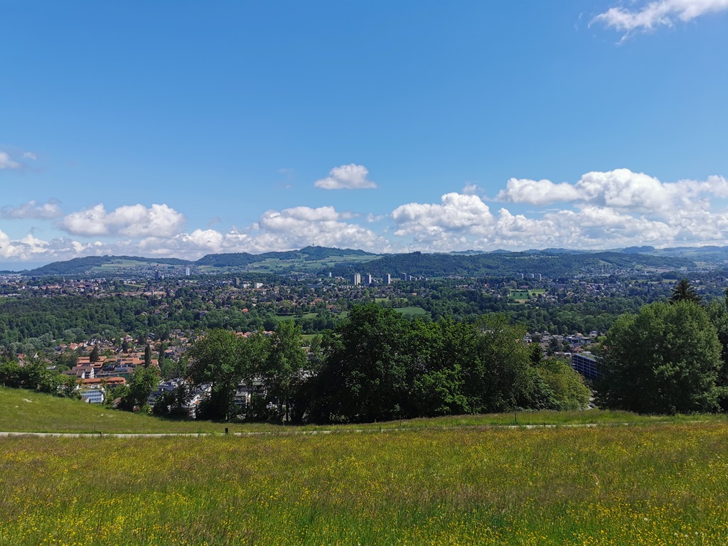 Sicht vom Gurten