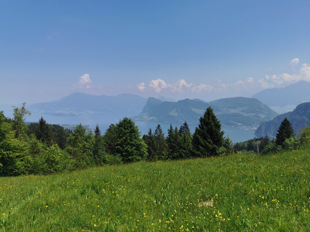 Sicht auf den Bürgenstock