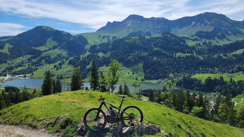 Aussicht auf dem Schwarzsee